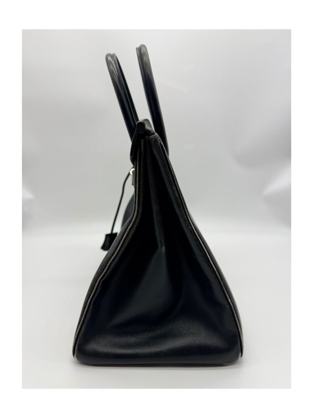 Hermes Birkin 35 Retourne Noir Box Calf - Picture 9 of 13